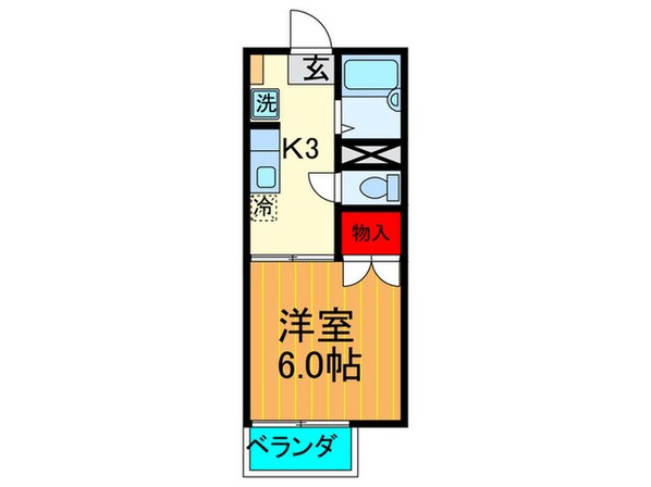 バードヒルズの物件間取画像